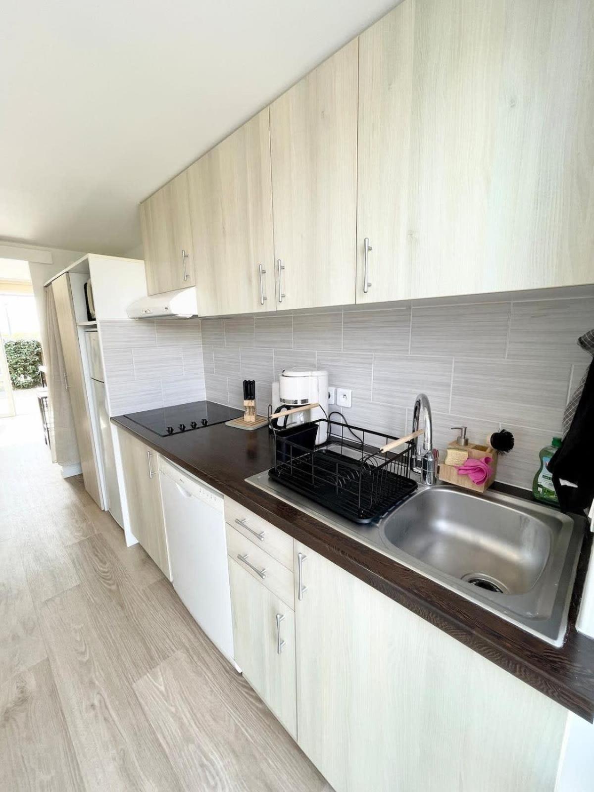 Maisonnette De Charme Refaite A Neuf Vue Mer Guidel Exterior foto